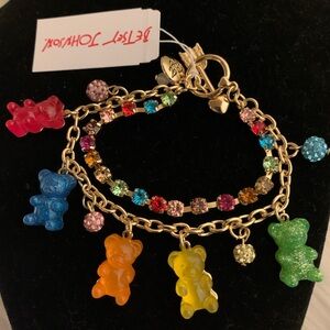 NWT BetseyJohnson GummyBear Bracelet